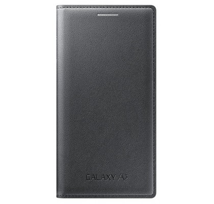 Husa Flip Cover pentru Samsung Galaxy A3, Black