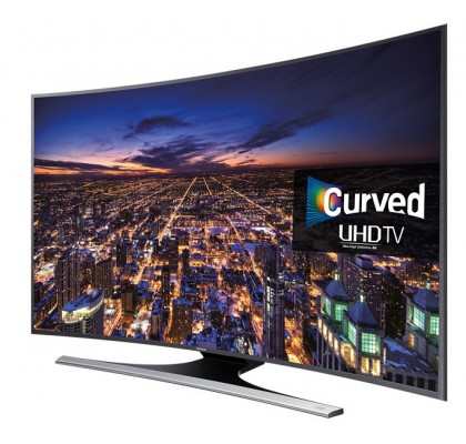 Televizor curbat Smart LED Ultra HD, 138 cm, SAMSUNG  UE55JU6500