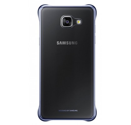 Husa Protective Cover Clear Samsung Galaxy A3 (2016), Black