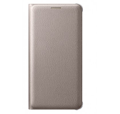 Husa Flip Wallet Samsung Galaxy A5 (2016), Gold