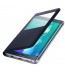 Husa S-View Cover Samsung Galaxy S6 Edge Plus, Blue Black 