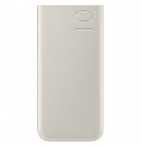 Baterie portabila Samsung, 10000mAh, 25W, 2x USB-C, Super Fast Charging, Beige