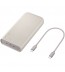 Baterie portabila Samsung, 20000 mAh, 45W, Type-C, Super Fast Charging, Beige