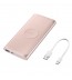 Baterie portabila Wireless Samsung, 10000 mAh, Type-C, Fast Charge, Pink