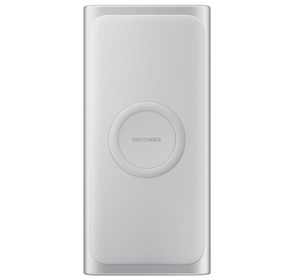 Baterie portabila Wireless Samsung, 10000 mAh, Type-C, Fast Charge, Silver