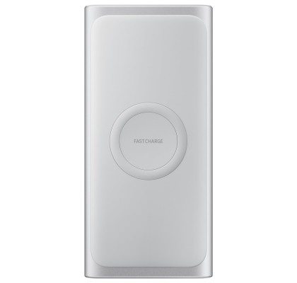 Baterie portabila Wireless Samsung, 10000 mAh, Type-C, Fast Charge, Silver