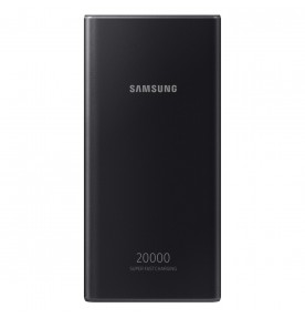 Baterie portabila Samsung EB-P5300, 20000 mAh, 25W, Type-C, Super Fast Charge, Dark Gray