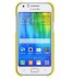 Husa Protective Cover Samsung Galaxy J1, Yellow