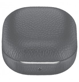 Husa Leather Cover pentru Samsung Galaxy Buds Live, Gray