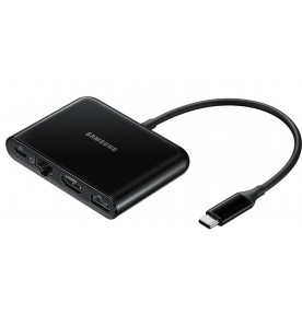 Adaptor multiplu (HDMI, Port USB 3.0A , USB-C, Port LAN), Black