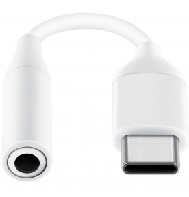 Adaptor Samsung de la Type-C la Jack 3.5 mm, White 