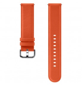 Curea Leather Samsung Galaxy Watch, 42mm, Orange