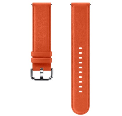 Curea Leather Samsung Galaxy Watch, 42mm, Orange