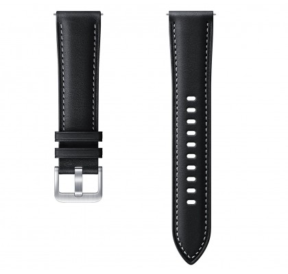 Curea Leather Samsung Galaxy Watch 3 (S/M), 20mm, Black