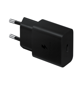 Incarcator retea USB Type-C (fara cablu), Fast Charging, 15W, Black