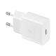 Incarcator retea USB Type-C (fara cablu), Fast Charging, 15W, White