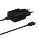 Incarcator retea USB Type-C, Fast Charging, 15W, Black