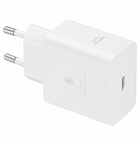 Incarcator retea USB-C, 45W, Super Fast Charger, fara cablu, White