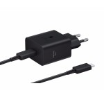 Incarcator retea USB-C, 45W, Super Fast Charger, Cablu USB-C 5A, Black