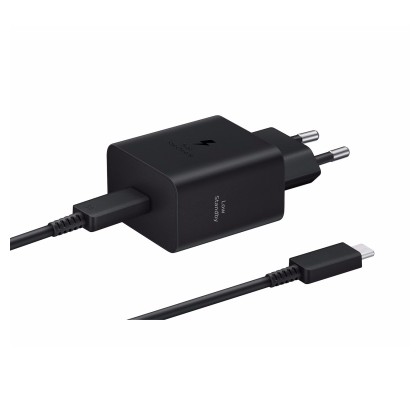 Incarcator retea USB-C, 45W, Super Fast Charger, Cablu USB-C 5A, Black