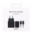 Incarcator retea USB-C, 45W, Super Fast Charger, Cablu USB-C 5A, Black