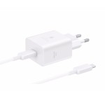 Incarcator retea USB-C, 45W, Super Fast Charger, Cablu USB-C 5A, White