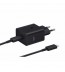 Incarcator retea USB Type-C, 45W, Super Fast Charger, Cablu USB Type-C 5A, Black
