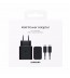 Incarcator retea USB Type-C, 45W, Super Fast Charger, Cablu USB Type-C 5A, Black