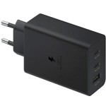 Incarcator  Adapter Trio (2 x USB Type-C + 1 x USB-A)  EP-T6530 (Max 65W) Fast Charger, Black