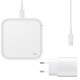 Incarcator wireless (cu incarcator retea), Fast Charger 15W, White