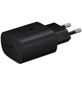Incarcator retea (fara cablu), Super Fast Charging, 25W, Black