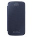 Husa Flip Cover pentru Samsung Galaxy Core i8262, Metalic Blue