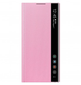 Husa Clear View Cover Samsung Galaxy Note 10, Pink