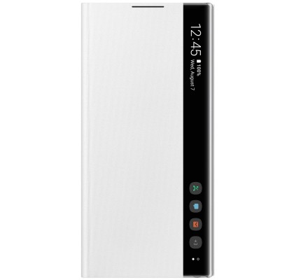 Husa Clear View Cover Samsung Galaxy Note 10, White
