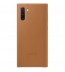 Husa Leather Cover pentru Samsung Galaxy Note 10, Camel