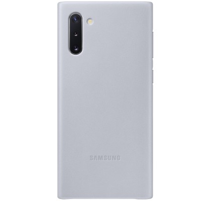 Husa Leather Cover pentru Samsung Galaxy Note 10, Gray