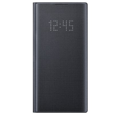 Husa LED View Cover pentru Samsung Galaxy Note 10, Black