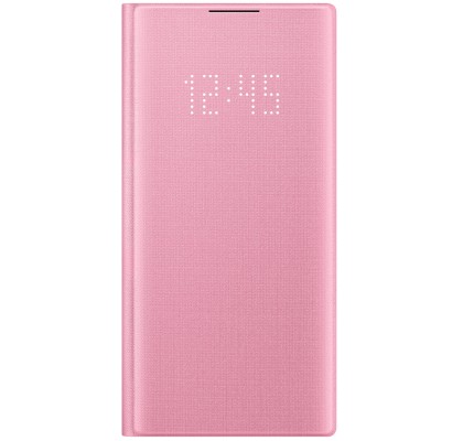 Husa LED View Cover pentru Samsung Galaxy Note 10, Pink