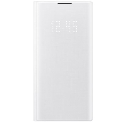 Husa LED View Cover pentru Samsung Galaxy Note 10, White