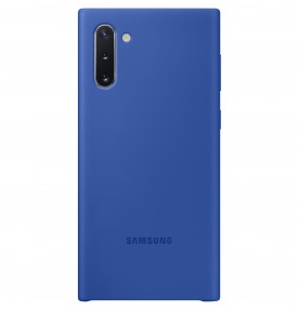 Husa Silicone Cover pentru Samsung Galaxy Note 10, Blue