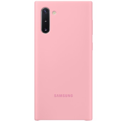 Husa Silicone Cover pentru Samsung Galaxy Note 10, Pink