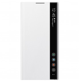 Husa Clear View Cover Samsung Galaxy Note 10+, White