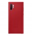 Husa Leather Cover pentru Samsung Galaxy Note 10+, Red