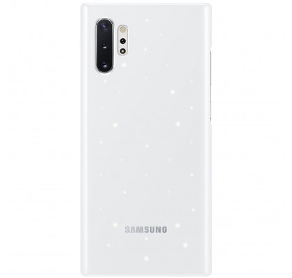 Husa LED Cover pentru Samsung Galaxy Note 10+, White