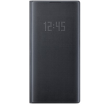 Husa LED View Cover pentru Samsung Galaxy Note 10+, Black