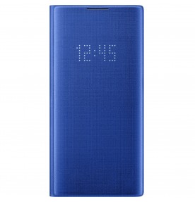 Husa LED View Cover pentru Samsung Galaxy Note 10+, Blue