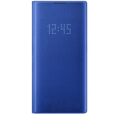 Husa LED View Cover pentru Samsung Galaxy Note 10+, Blue