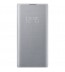 Husa LED View Cover pentru Samsung Galaxy Note 10+, Silver