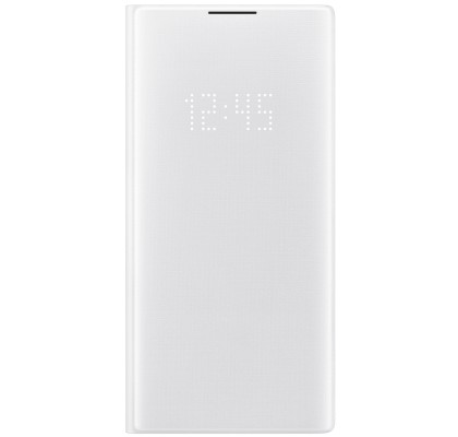 Husa LED View Cover pentru Samsung Galaxy Note 10+, White