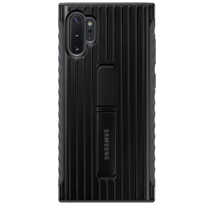 Husa Protective Standing Cover Samsung Galaxy Note 10+, Black